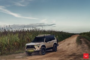 Lexus GX 550 Custom Wheels - HFX-1 by Vossen - Gloss Black Lexus GX 550 Custom Wheels - HFX-1 by Vossen - Gloss Black